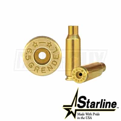 Starline 6.5 Grendel Brass (Small Rifle primer) 100 pc
